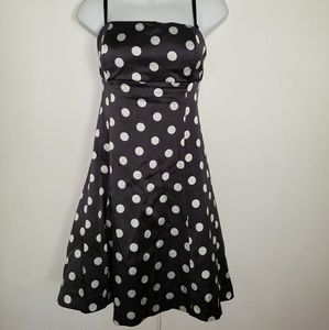 GEORGIOU Polka Dot Dress Sz 10